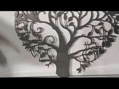 2mm Soyut Corten Bahçe Süsleri Metal Sanat Süsleri Paslanmaz