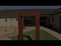 Havuz Corten Çelik Şelale Blade Cascade Kişiselleştirme Alanı Özel