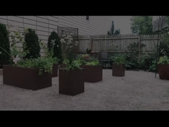 Özel Posta Kutusu bitki kutuları Bahçe Metal Ornamentler Hava Duruma Karşı